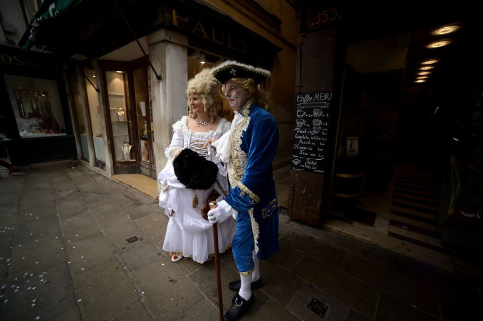 Lễ carnival phù phiếm trứ danh của thành phố Venice